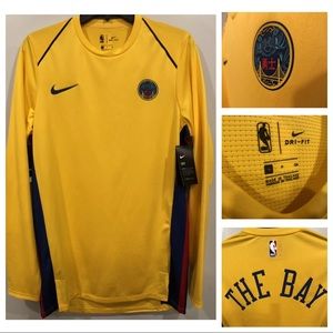 Nike Golden State Warriors LS Performance Shirt